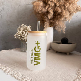 Стъклен буркан за напитки VMG+ – doTERRA (300 мл)