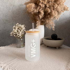 Стъклен буркан за напитки VMG+ – doTERRA (300 мл)