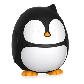 Музикална арома лампа Happy Penguin