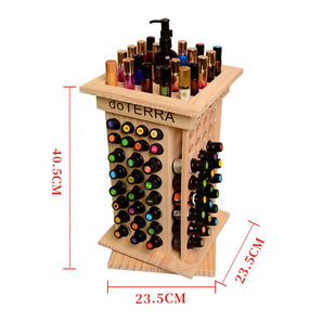 Въртяща се стойка за етерични масла - 125 отделения doTERRA