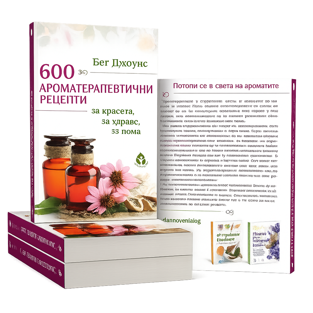 600 ароматерапевтични рецепти от Бет Джоунс