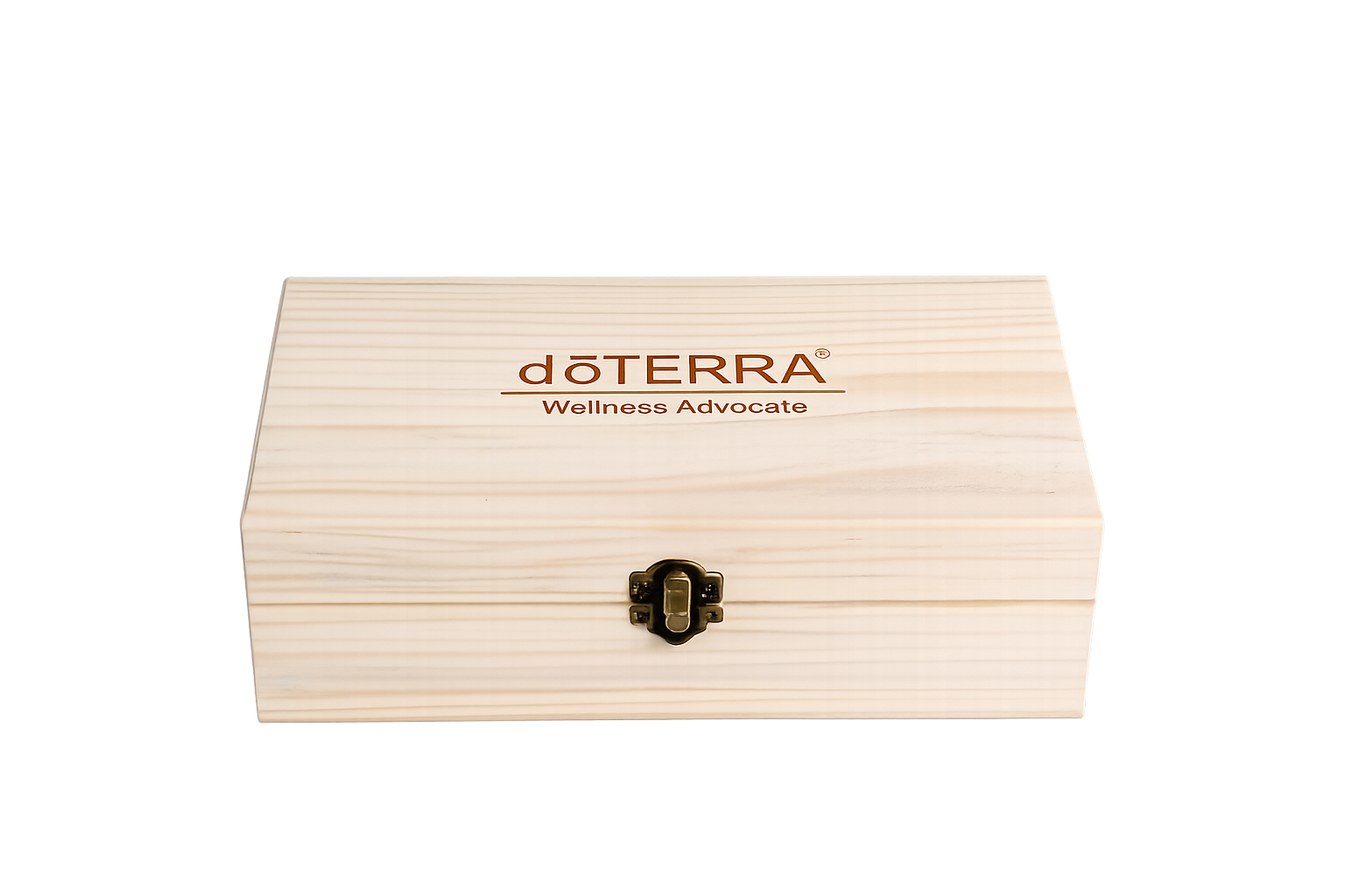 Дървена кутия за етерични масла doTERRA – 25 гнезда